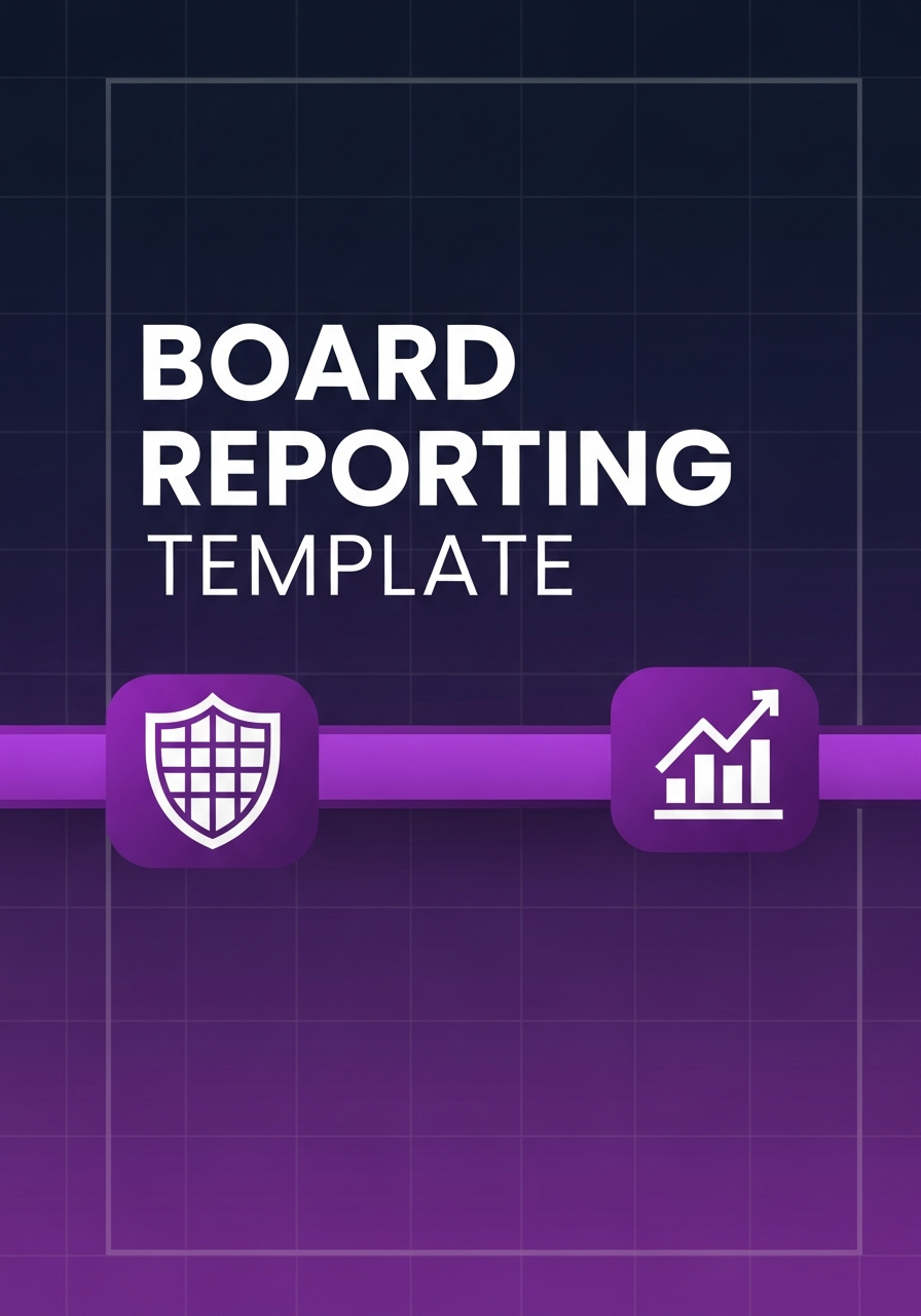 Board Reporting Template | MyCISO